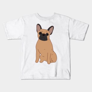 French Bulldog sitting Kids T-Shirt
